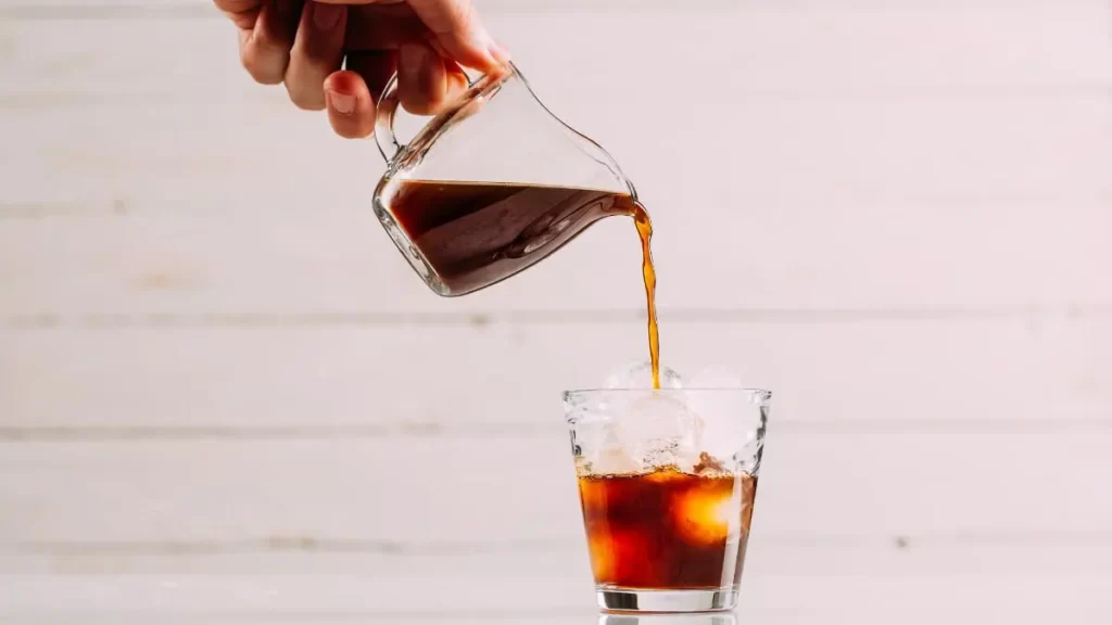 Double power cold brew coffee
